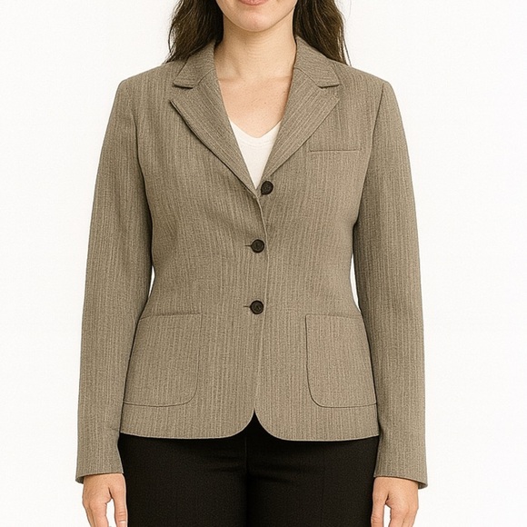 Anne Klein Tan Blazer - Picture 2 of 7